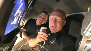 Astronauts Give Tour of Crew Dragon Endeavour on Orbit