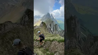 Hiking the ridge from Ebenalp to Mesmer in Switzerland’s Appenzellerland