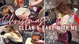 Christmas clean and bake with me 2022 - Homemaking and slow living vlog