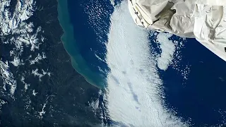 ISS short view Africa - Italy - Kasachstan