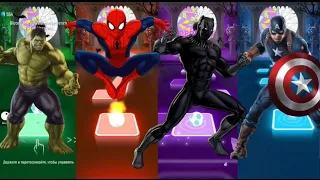 Telis Hop EDM Rush   Iron man vs Spider Man  vs Black Panther vs Hulk