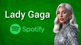 Top 30 Most Streamed Lady Gaga's Songs On Spotify (September 13, 2023)