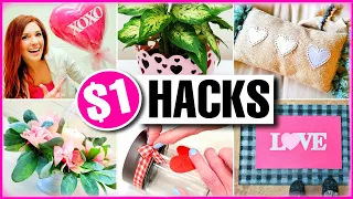 15 DOLLAR TREE HACKS! Valentine's Day DIY Decor & Gifts 😍