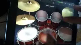 Impro metal  ipad garageband drum kit