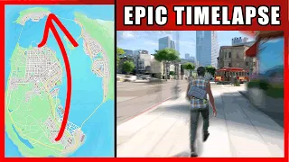 Walk Across The Map Timelapse | Watch Dogs 2