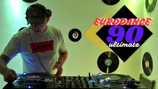 SET MIX EURODANCE 90's ULTIMATE I DJ PAULO FURTADO.