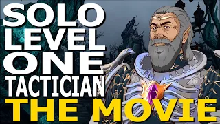 Can I Beat TACTICIAN SOLO and at LEVEL ONE? 🍿 The Movie 🍿#baldursgate3 #challenge