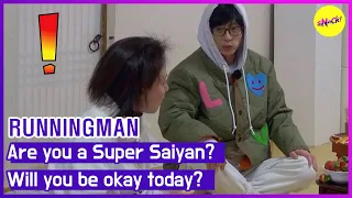 [HOT CLIPS][RUNNINGMAN]Are you a Super Saiyan?Will you be okay today?(ENGSUB)