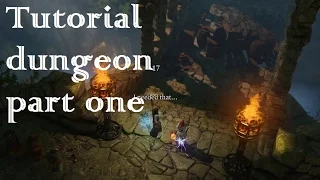 Ep002 Tactician Playthrough Divinity: Original Sin enhanced edition Tutorial dungeon part 1