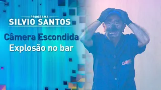 Explosão no Bar - Bar Explosion Prank | Câmeras Escondidas (13/11/22)