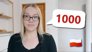 Polish numbers 1000 | TYSIĄC