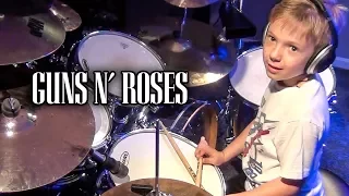 Paradise City (6 year old Drummer) Guns N Roses