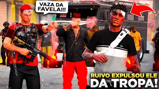 GTA V: VIDA DO CRIME | ME ARREPENDI!!💥RUIVO DESTRUIU MINHA FAVELA ENQUANTO ESTAVA NO COMANDO!! |#50