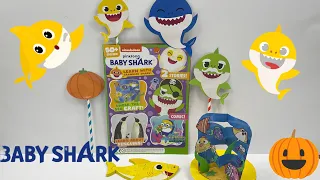 Baby Shark magazine, issue 36, Oct/2023 with wooden puzzle toy 🦈