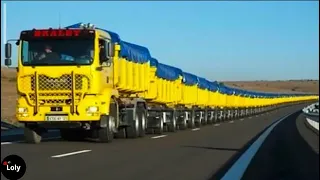 47 Incredible Moments of Truck Driving Caught on Camera !