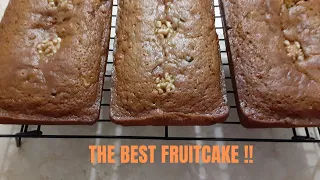 The BEST fruitcake recipe!