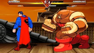 SUPERMAN vs JUGGERNAUT - High Level Awesome Fight!