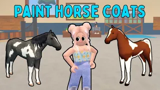 Trying to Get *PAINT HORSE COATS* On Other Breeds! | Wild Horse Islands