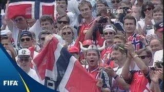 When Norway's golden generation beat Brazil