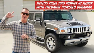 Stealthy Killer 2009 Hummer H2 Sleeper with Predator Powered Duramax