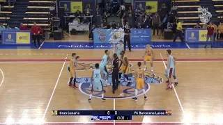 U14M - GRAN CANARIA vs FC BARCELONA.- Fase Final Minicopa Endesa 2018 (BasketCantera.TV)