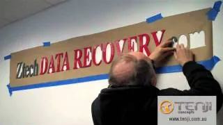Installing Acrylic Letters