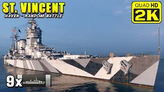 Battleship St. Vincent: Accurate guns and Super Heal