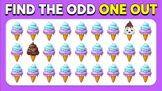 Find the ODD One Out | Sweets and Drinks Emoji Quiz 🍧🥤 Monkey Quiz