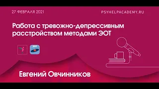 Евгений Овчинников    Работа с тревожно депрессивным расстройством методами ЭОТ