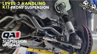 QA1 Level 3 handling kit front suspension INSTALL video.