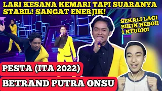 (REACTION) Betrand Peto Putra Onsu - Pesta | Indonesian Television Awards 2022