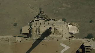 高分戰爭劇《眼淚山谷之戰》，3輛MK5百夫長坦克全殲40輛T55坦克