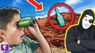 We Find a MYSTERY MESSAGE in a Secret Bottle! Mystery Nest Clues in Desert Adventure by HobbyKidsTV