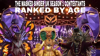 The Masked Singer UK Season 1 Contestants Ranked By Age!