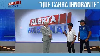 CHARLES E TIRINGA NO ALERTA: ESSE IGNORANTE QUEIMA OU NÃO QUEIMA?