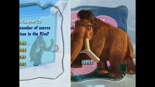 Ice Age 2: The Meltdown UK DVD (2006) Factoid Meltdown Game