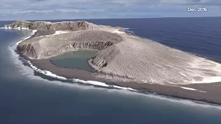 A New Time-lapse of an Island Forming in Tonga