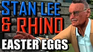 The Amazing Spider-Man 2 | Stan Lee & Rhino Easter Eggs