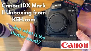 What's the shutter count on this Canon 1DX Mark II?