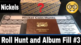 Nickel Roll Hunting and Coin Collection Album Filling #3