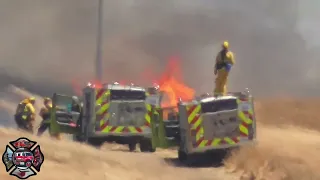 On Friday August 11th, There Was A Controlled Burn In Moraga CA. Here is some of the video I got.