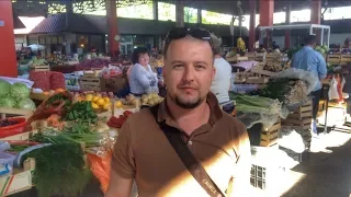 Еда в Черногории: продуктовый  рынок и ресторан