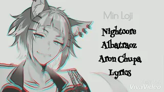 Nightcore - Albatraoz (Lyrics) (Male Version)