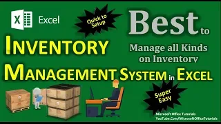 Inventory Management | Excel Inventory Management (Super Easy)