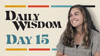 Daily Wisdom: Proverbs 15