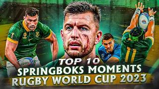 The Springboks Dominated Rugby World Cup 2023 - Top 10 South African Moments