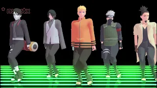 Paradinha【NARUTO MMD】NARUTO*KAKASHI*SASUKE*SAI*SHIKAMARU