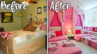 Extreme Bedroom Makeover For My 2 Year Old Daughter *crazy results*