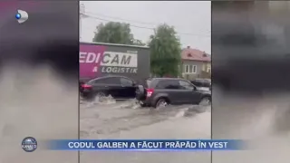 Stirile Kanal D (25.05.2023) - Codul galben a facut prapad in vest! | Editie de dimineata