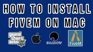 How to: INSTALL FIVEM on MacOSX 2019 Easy | GTA V RP SERVERS 💰